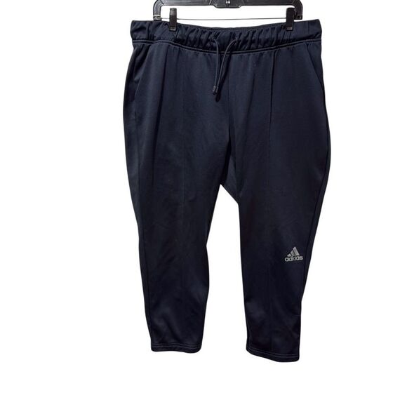 Adidas Navy Blue Jogger Pants - Picture 1 of 5
